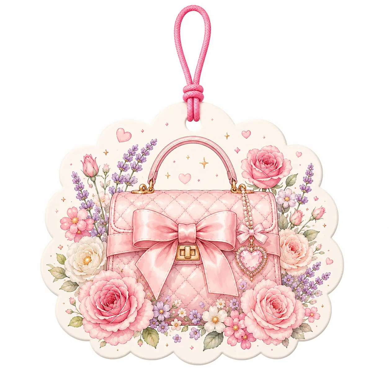 Aromatizador de ambiente da bolsa romântica Bloom