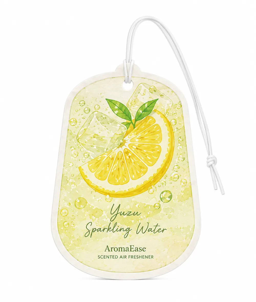 Água com gás Yuzu ambientador suspenso