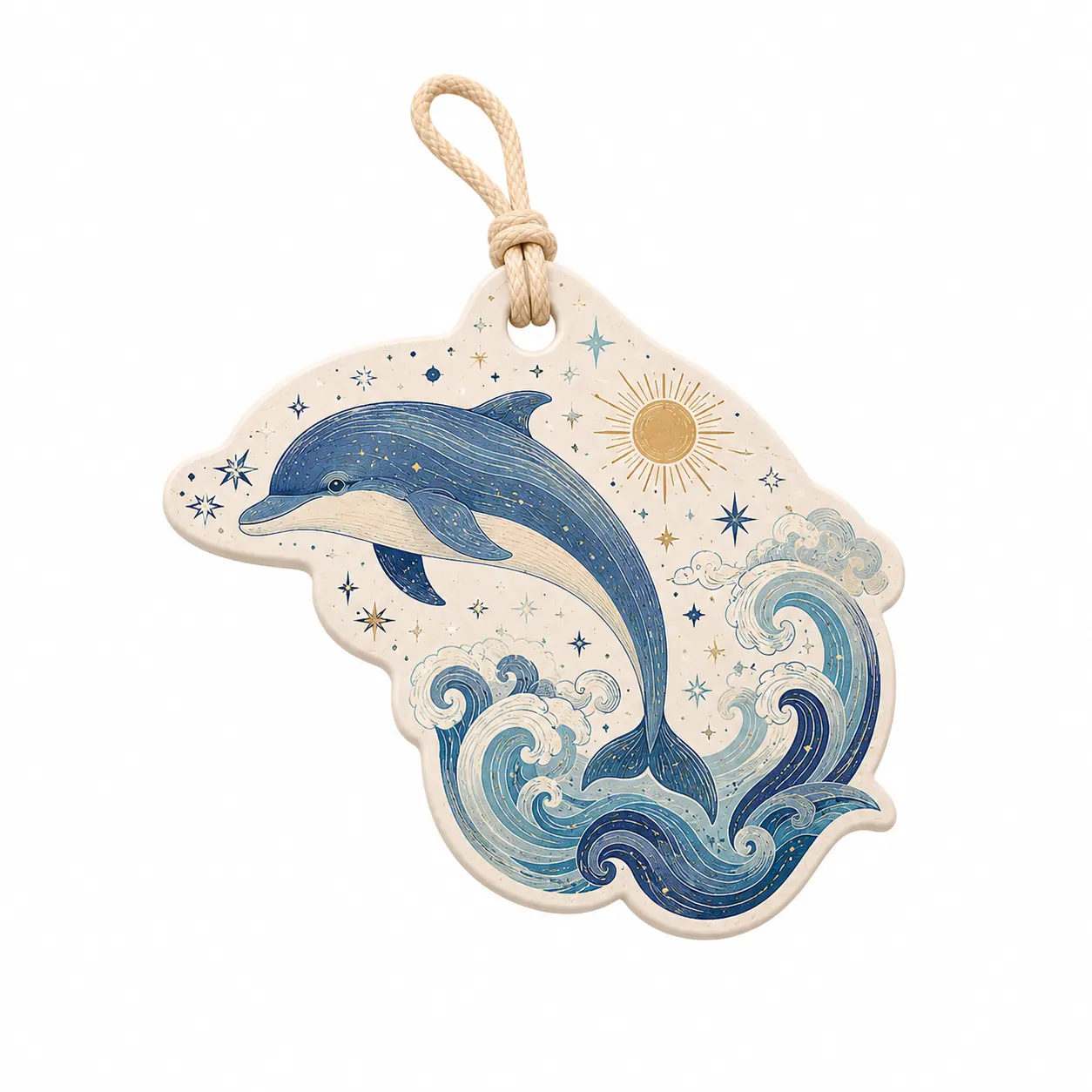 Aromatizador suspenso de Dolphin Ocean