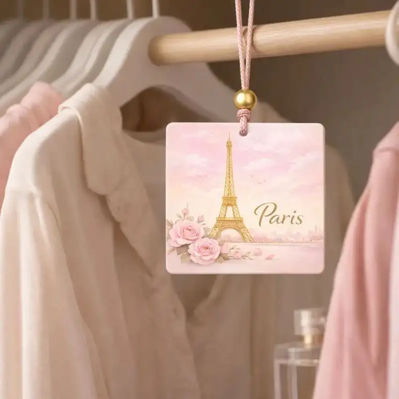 Etiquetas de Fragrância para Vestuário