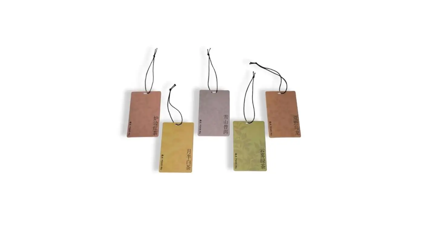 Cartões de Chá Aromático