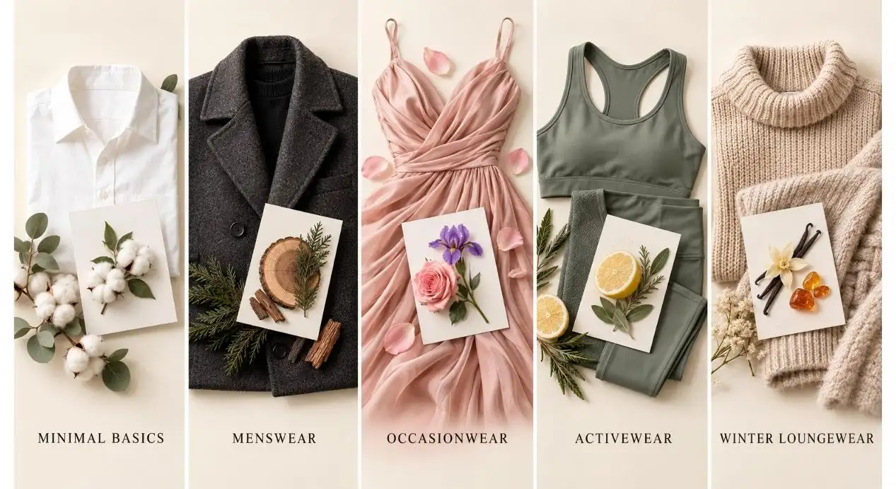 Fragrance Cards for Clothing