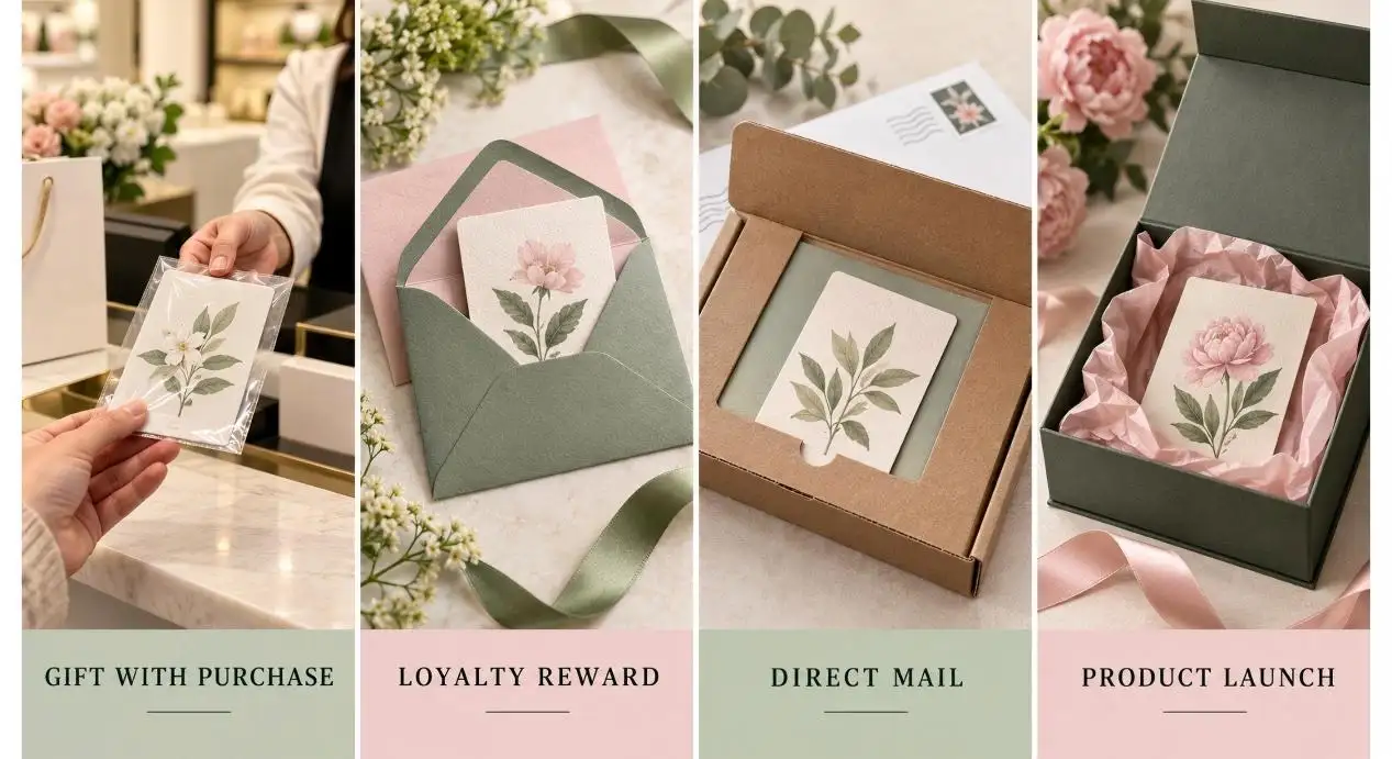 Presente promocional perfumado personalizado